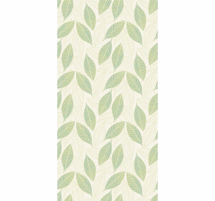 Papel tapiz hojas ambiente frondoso - TenVinilo