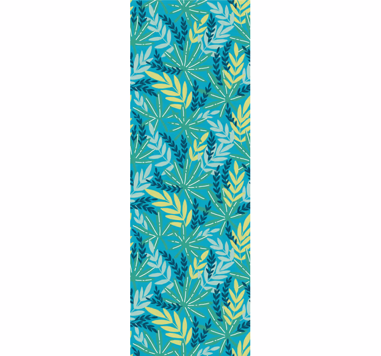 Papel tapiz naturaleza patrón tropical verde - TenVinilo