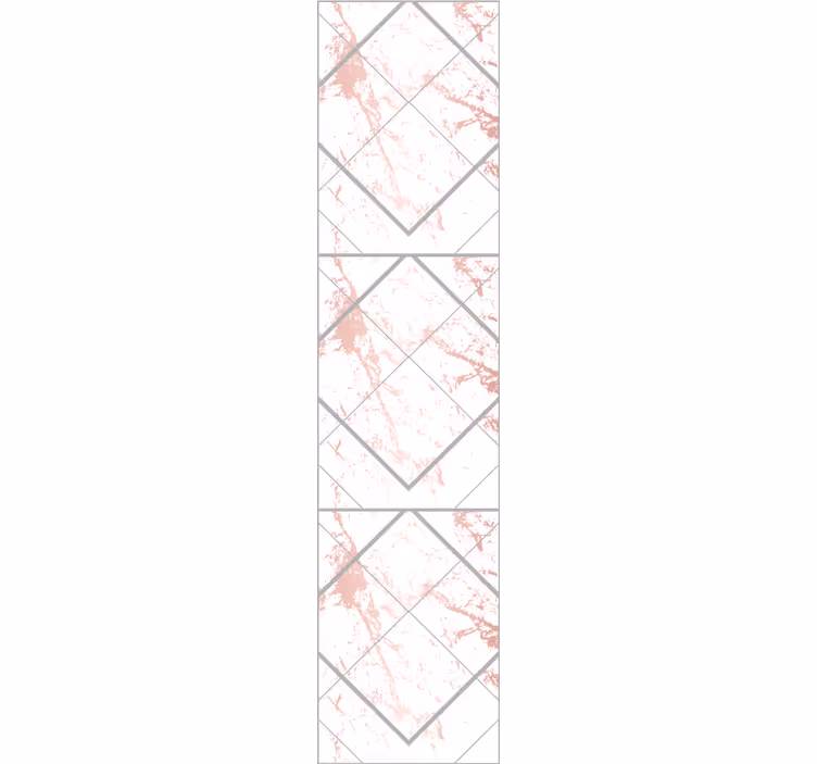 Papel pintado imitación mármol gris y rosa - TenVinilo