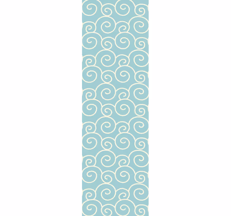 Papel tapiz ornamental espirales arremolinadas - TenVinilo