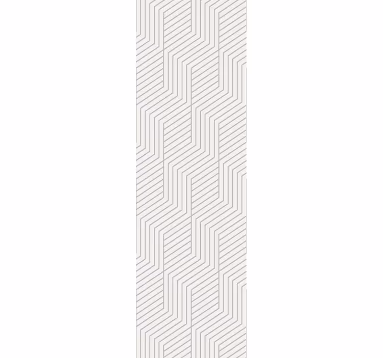 Papel tapiz geométrico patrón de laberinto lineal - TenVinilo