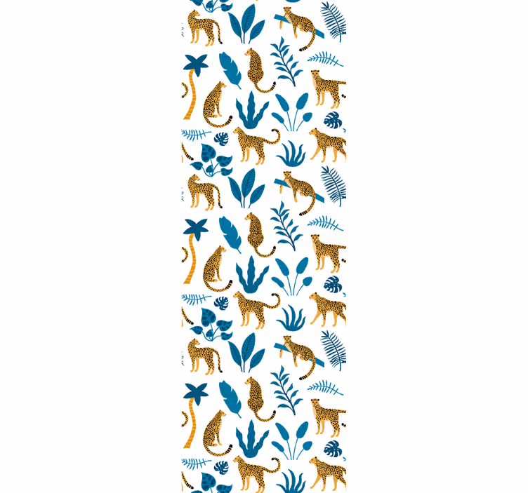 Papel tapiz animales fauna y flora selváticas - TenVinilo