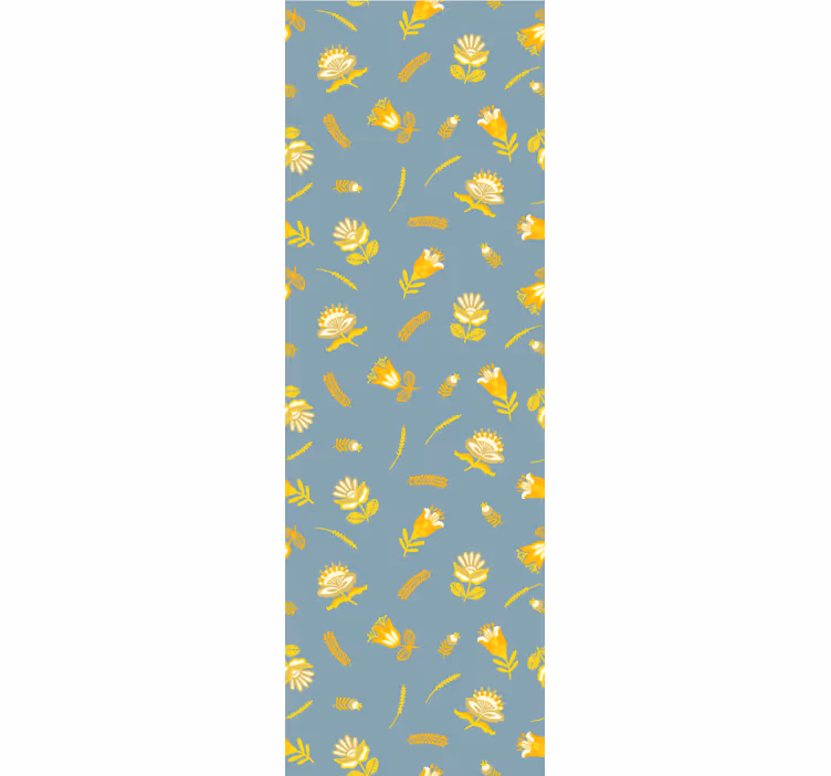 Papel tapiz flores delicia floral - TenVinilo