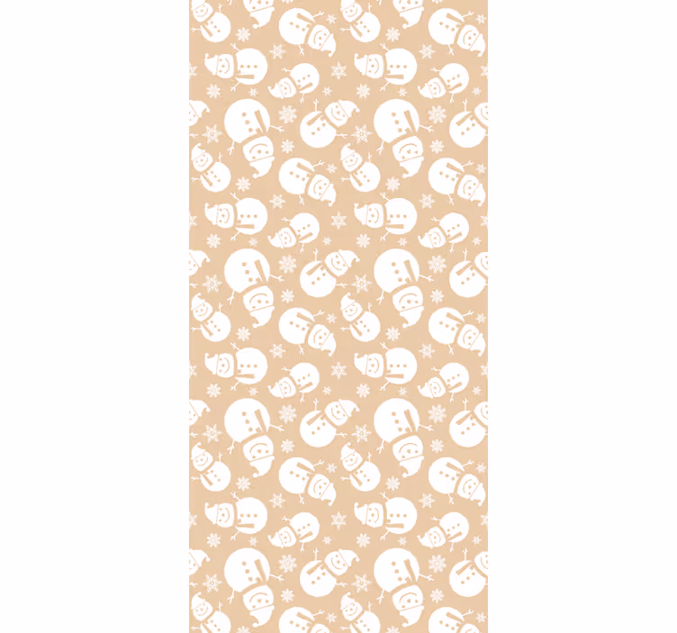Papel tapiz naturaleza patrón nevado - TenVinilo