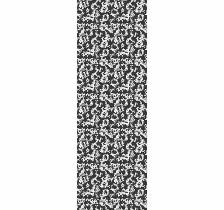 Papel tapiz ornamental ancla adornada se repite - TenVinilo
