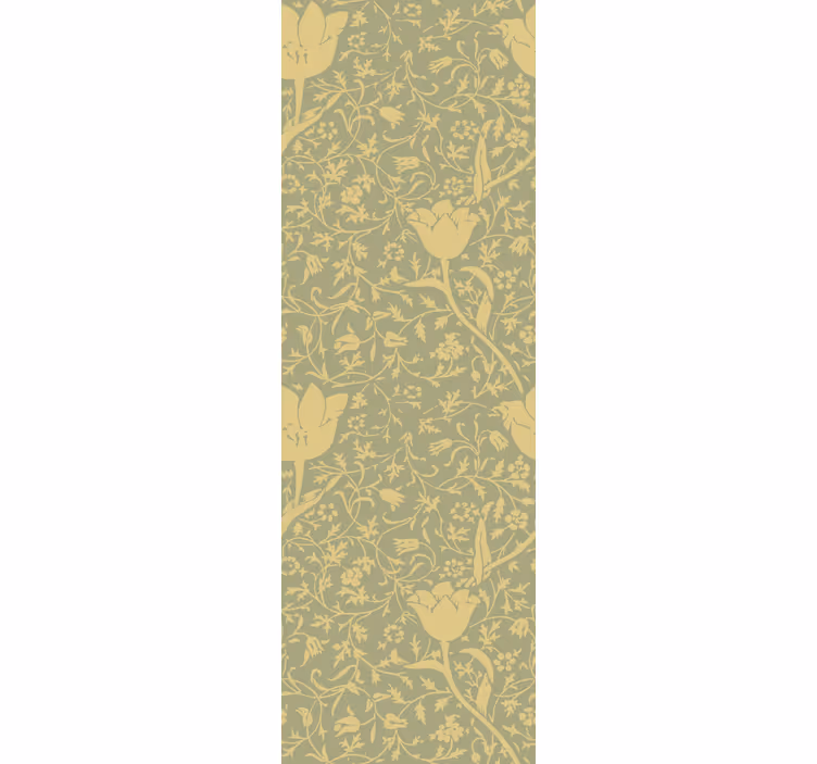 Papel tapiz flores tulipán en flor - TenVinilo