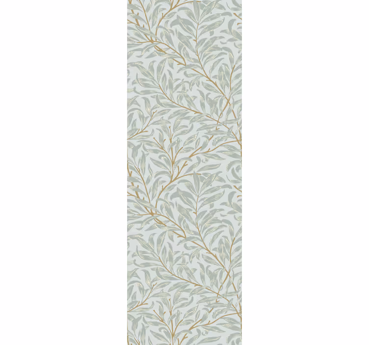 Papel tapiz hojas ramas frondosas - TenVinilo