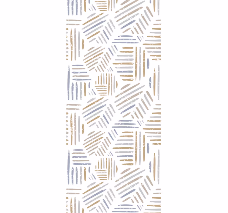 Papel tapiz geométrico patrón lineal abstracto - TenVinilo