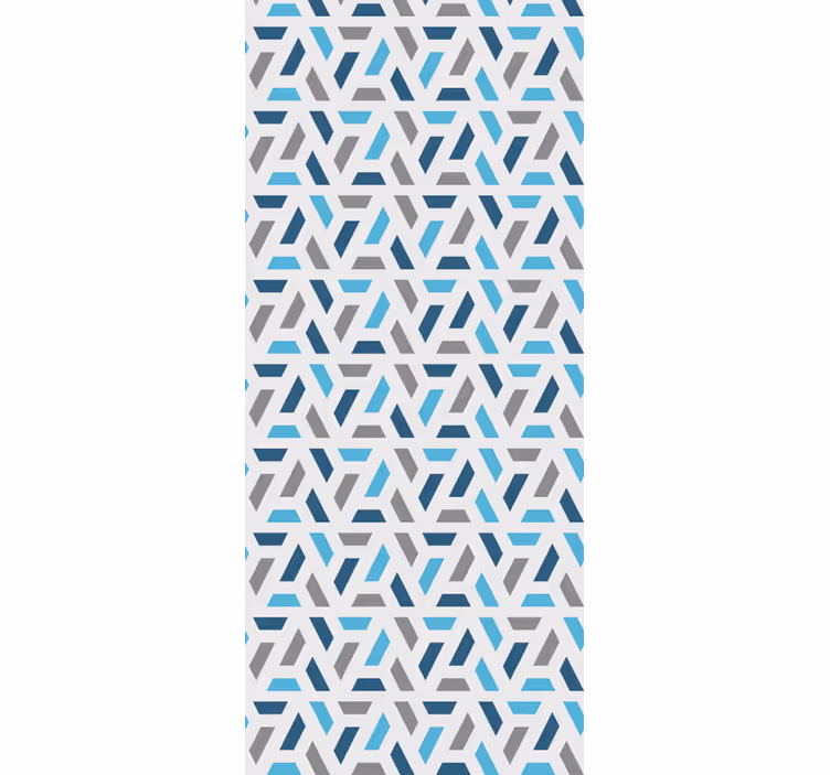 Papel tapiz geométrico patrones entrelazados abstractos - TenVinilo