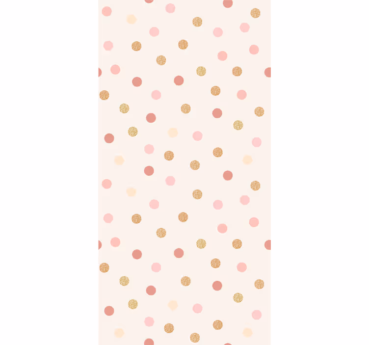 Papel tapiz bebé patrón de manchas beige - TenVinilo