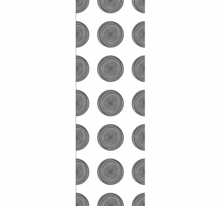 Papel tapiz textura patrones de madera circulares - TenVinilo