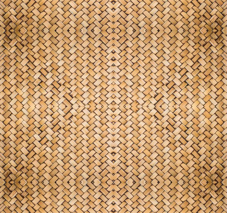 Papel tapiz madera textura tejida - TenVinilo