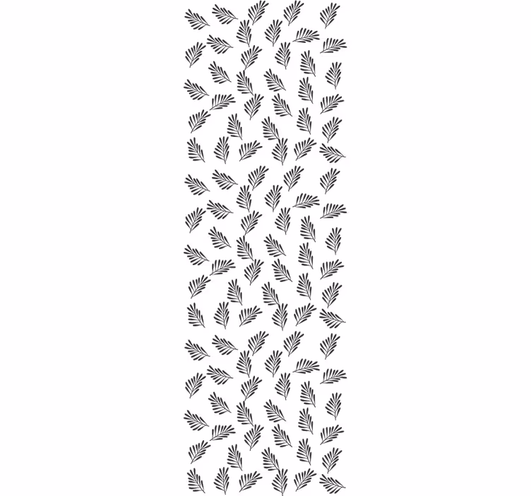 Papel pintado flores Pequeñas ramas de estilo provenzal - TenVinilo