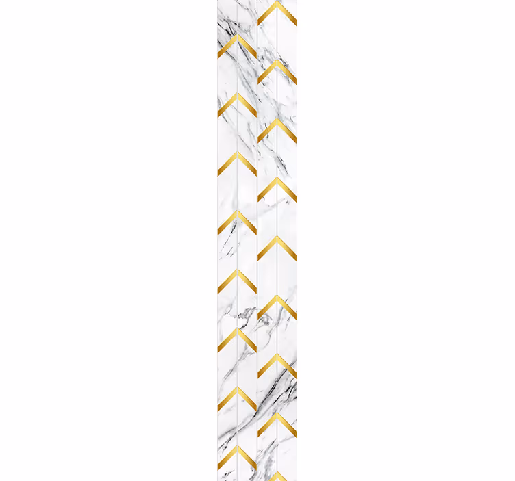 Papel tapiz mármol elegante patrón chevron - TenVinilo