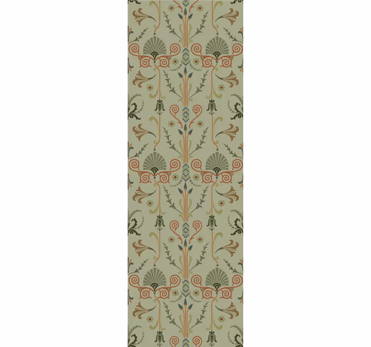 Papel tapiz para sala decoración de enredadera verde - TenVinilo