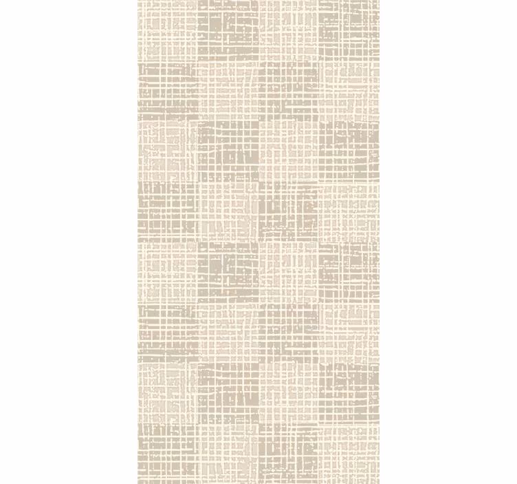 Papel tapiz textura líneas de cuadrícula neutrales - TenVinilo
