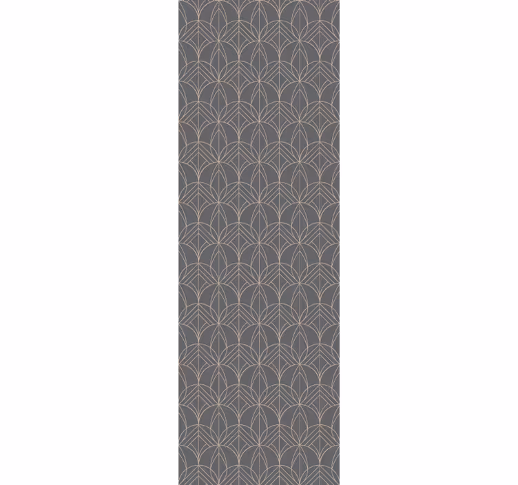 Papel tapiz para sala diseño de patrón elegante en gris - TenVinilo