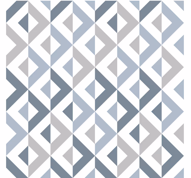 Papel tapiz geométrico efecto textil - TenVinilo