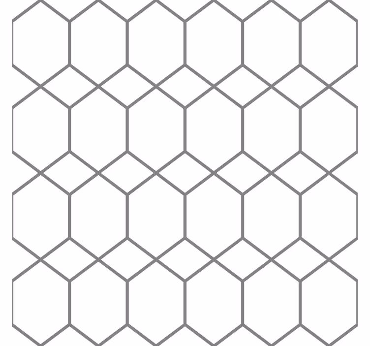 Papel tapiz geométrico patrón entrelazado - TenVinilo
