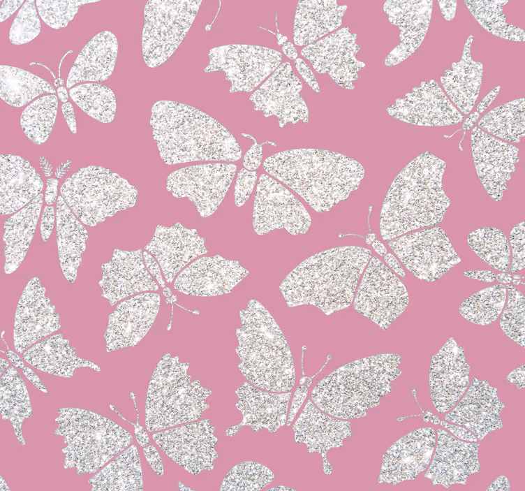 Papel tapiz mariposas patrones de mariposa - TenVinilo
