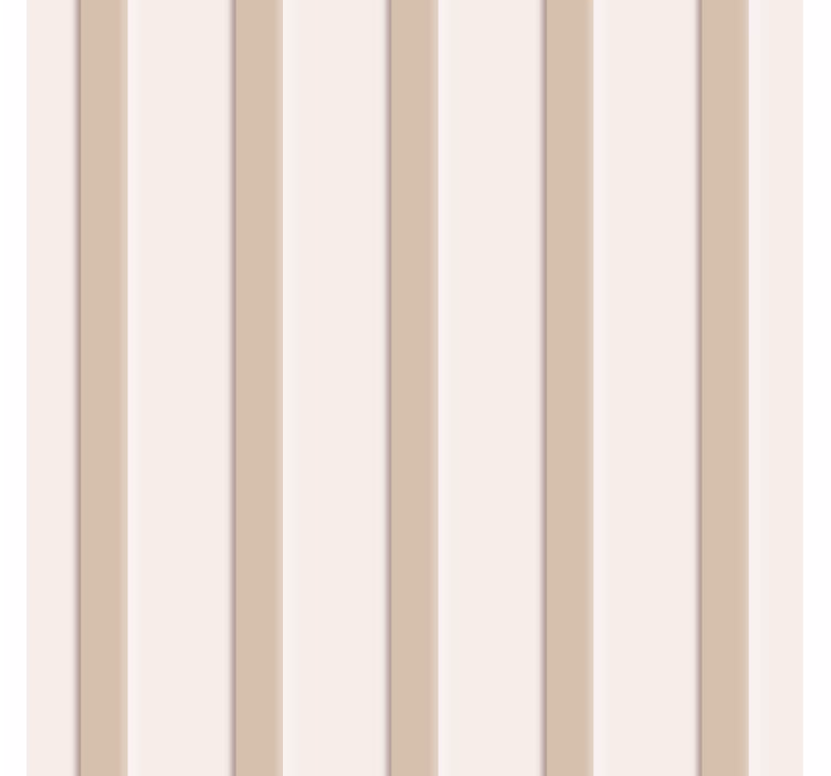 Papel tapiz pasillo rayas beige - TenVinilo