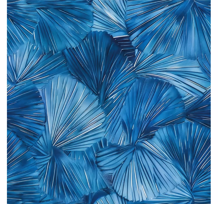 Papel tapiz moderno puntos visuales azules - TenVinilo