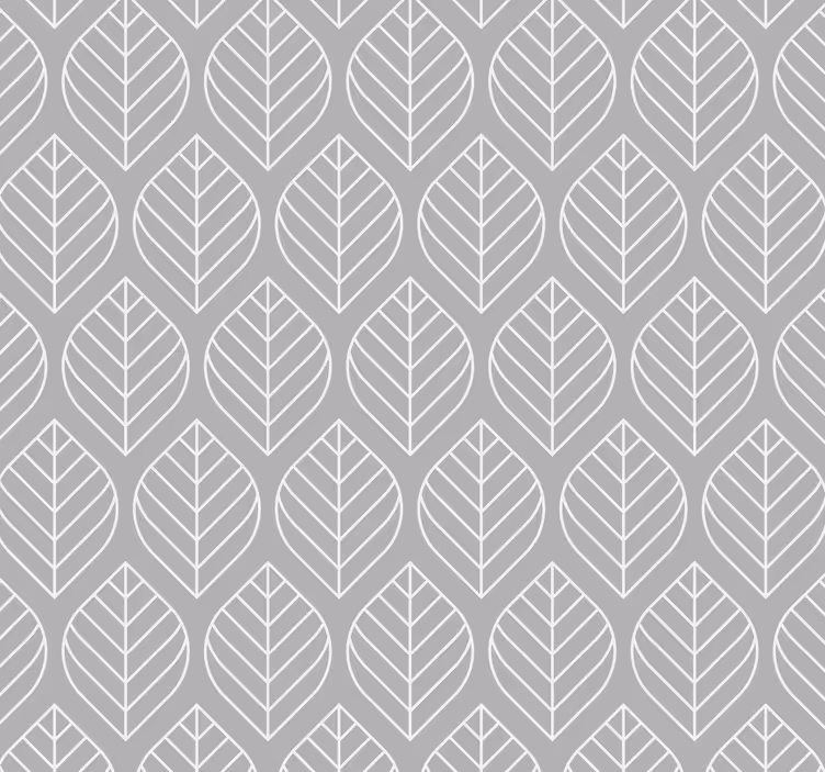 Papel pintado recibidor patrón nórdico gris - TenVinilo