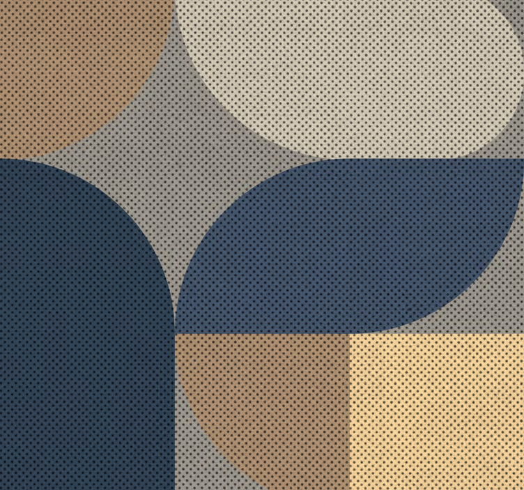 Papel de pared para salón formas texturizadas - TenVinilo