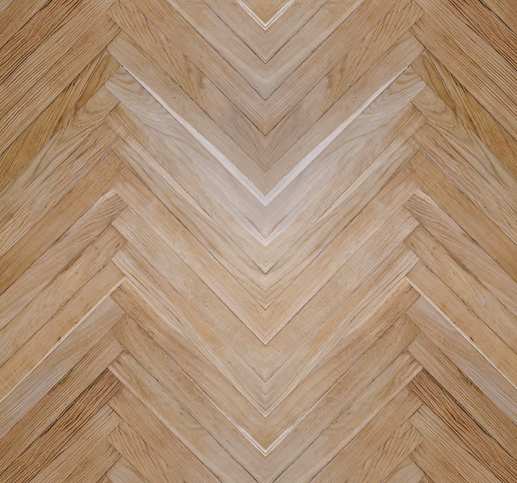 Papel pintado imitación madera patrón de espiga - TenVinilo