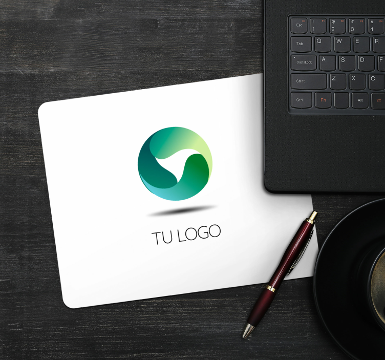 Alfombrilla de ratón personalizable logoLogo - TenVinilo
