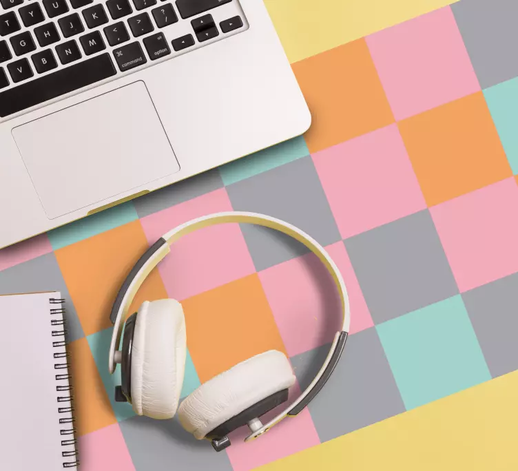 Alfombrilla ratón original Arte abstracto cuadrado - TenVinilo