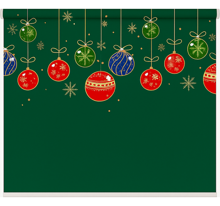 Cortina roller living comedor luces de adorno minimalistas - TenVinilo