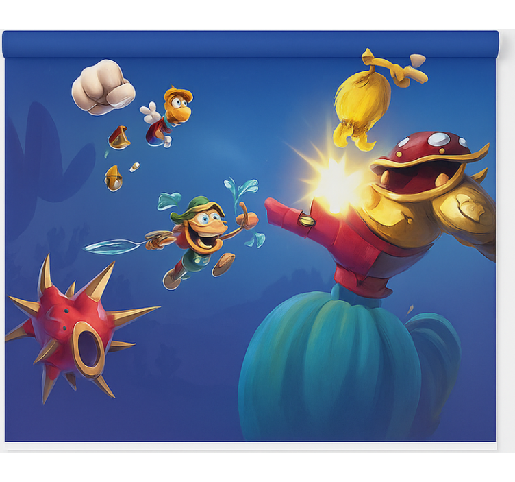 Cortina roller geek choque de batalla de juegos - TenVinilo