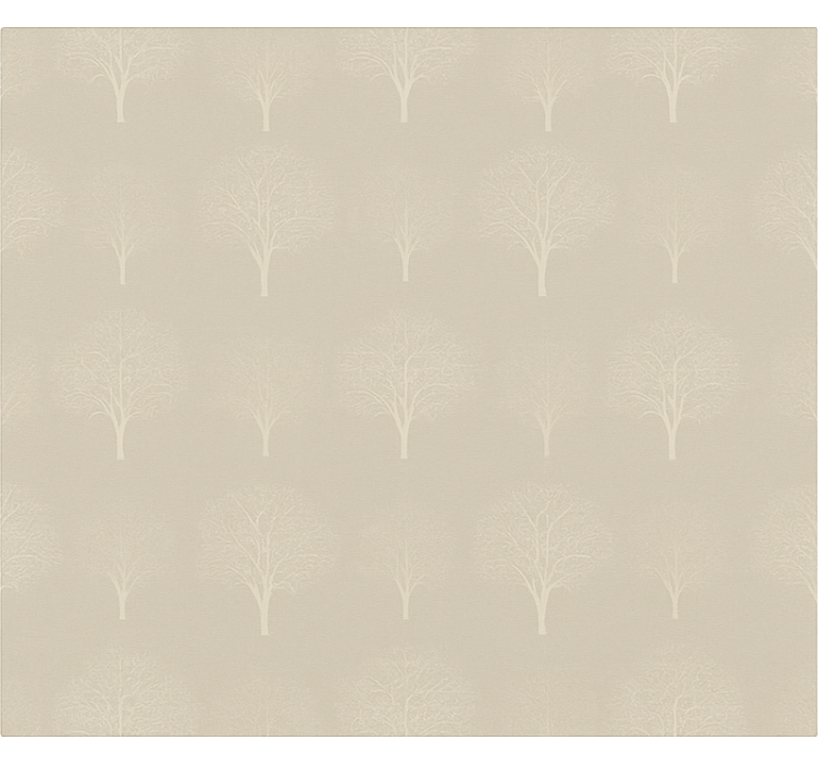 Cortina roller comedor árboles forestales en miniatura - TenVinilo