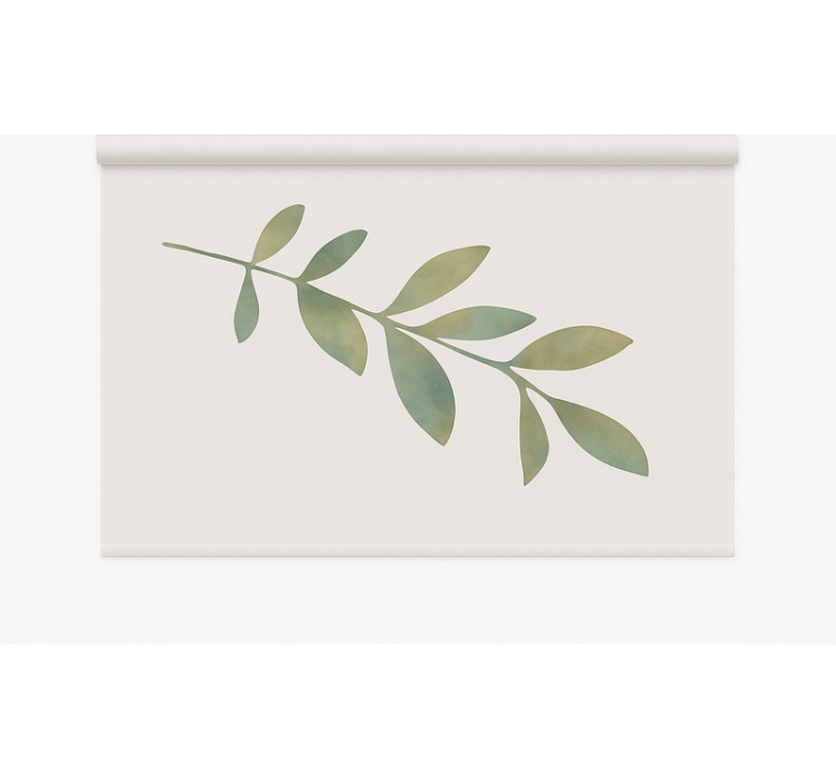 Cortina roller oficina hoja grande - TenVinilo