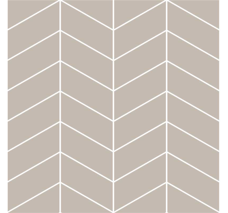 Cortina roller cocina estilo escandinavo beige y blanco - TenVinilo