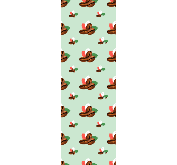 Cortina roller cocina café en todas partes - TenVinilo