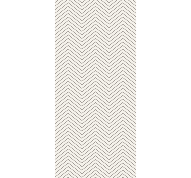 Cortina roller comedor líneas grises - TenVinilo