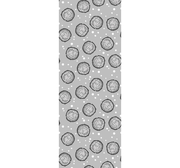 Cortina roller infantil estilo nórdico alpino - TenVinilo