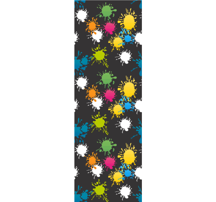 Cortina roller infantil fiesta de colores - TenVinilo