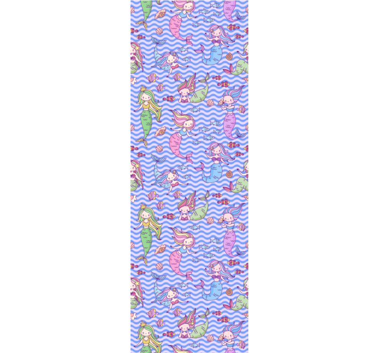 Cortina roller infantil sirenas - TenVinilo