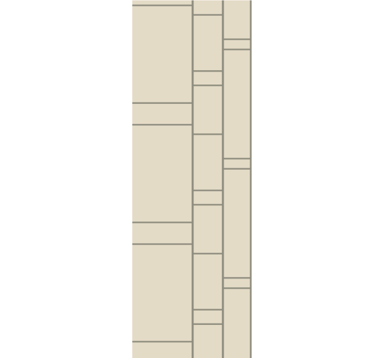 Cortina roller oficina diseño lineal minimalista - TenVinilo
