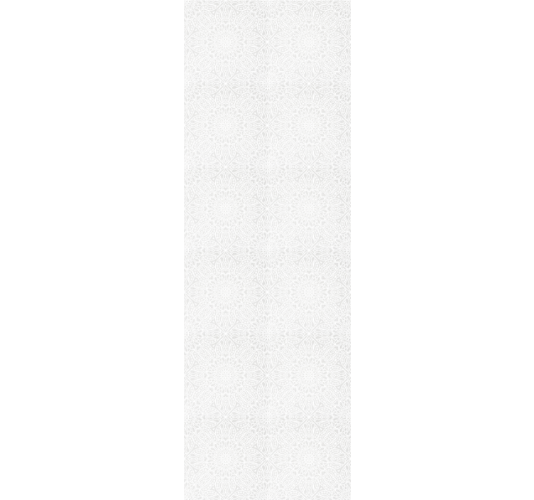 Cortina roller oficina patrón de azulejos sutil - TenVinilo