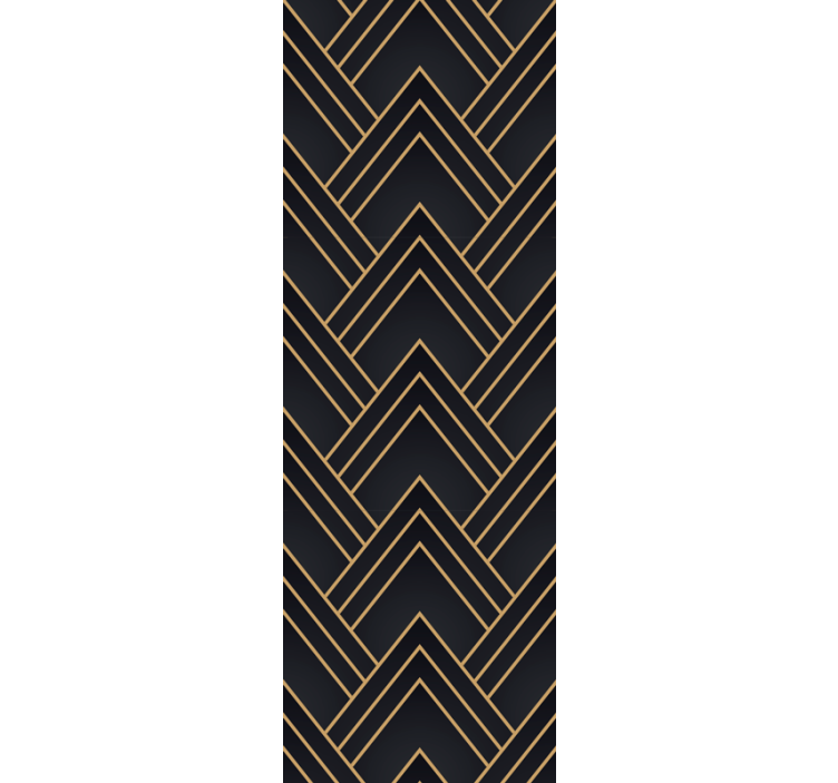 Cortina roller oficina geométrico 'cascada' - TenVinilo