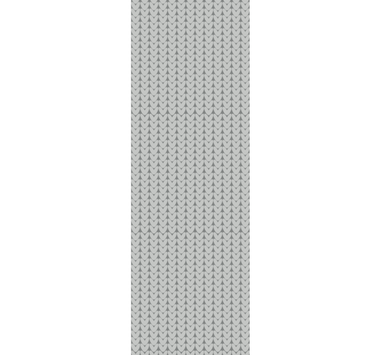 Cortina roller oficina patrón vertical gris minimalista - TenVinilo