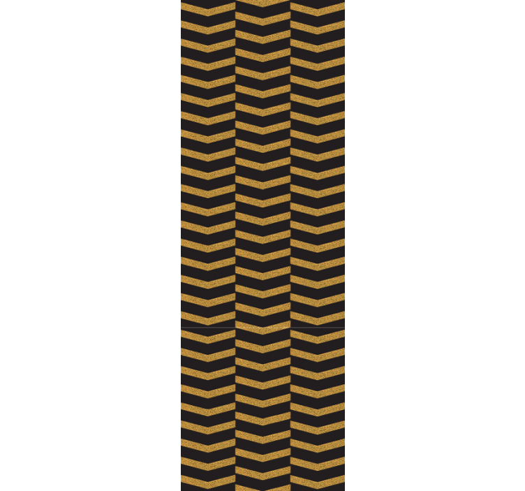 Cortina roller oficina líneas doradas mármol - TenVinilo