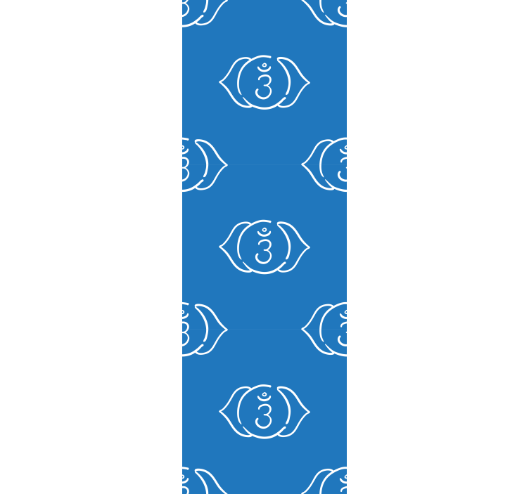 Cortina roller oficina símbolo del tercer ojo - TenVinilo