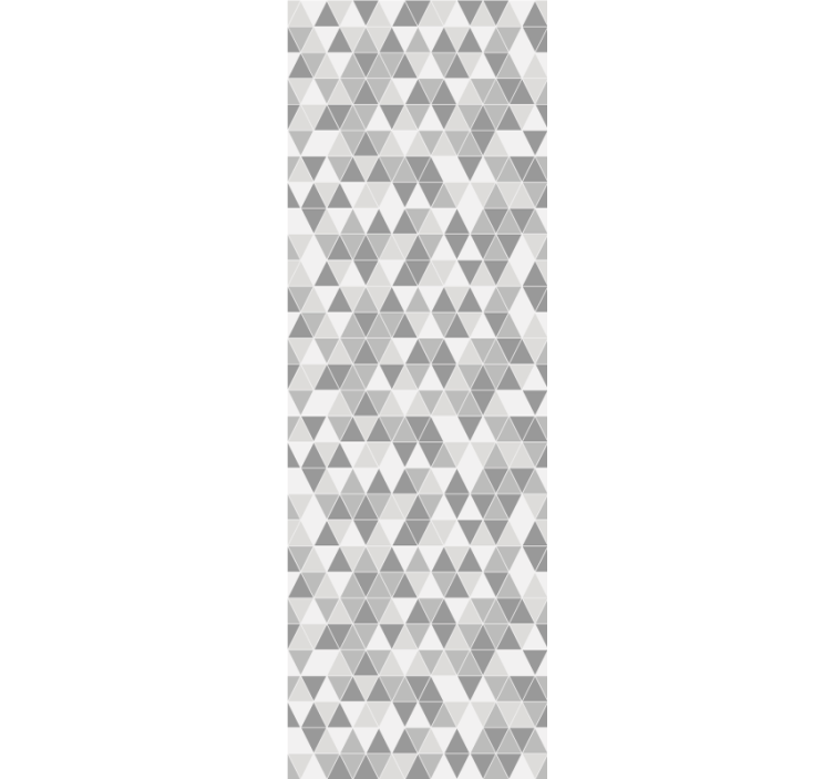 Cortina roller moderno variación de grises minimalistas - TenVinilo