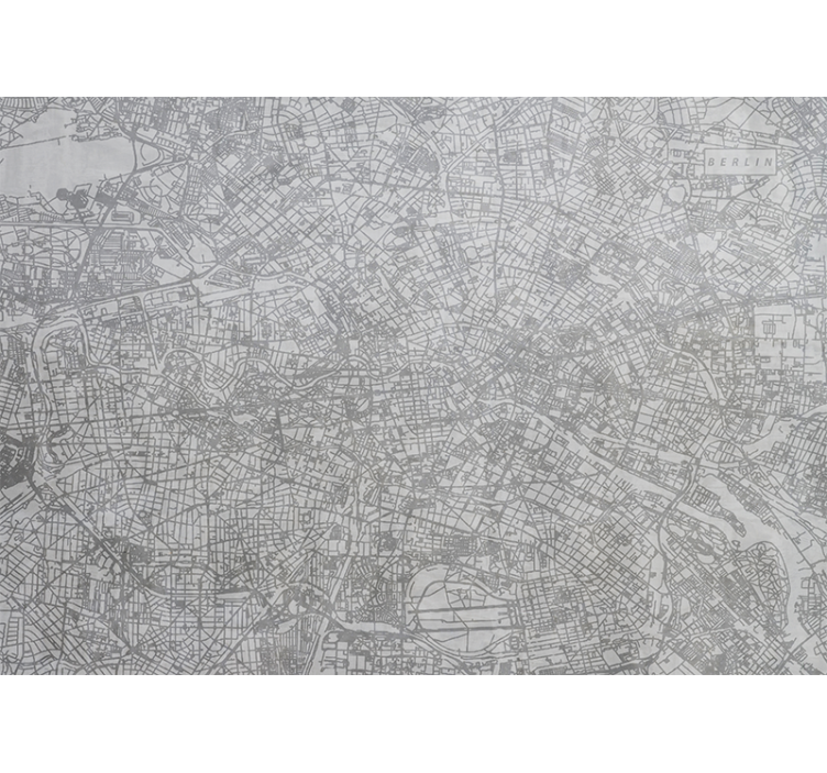 Cortina roller cocina mapa de berlín - TenVinilo