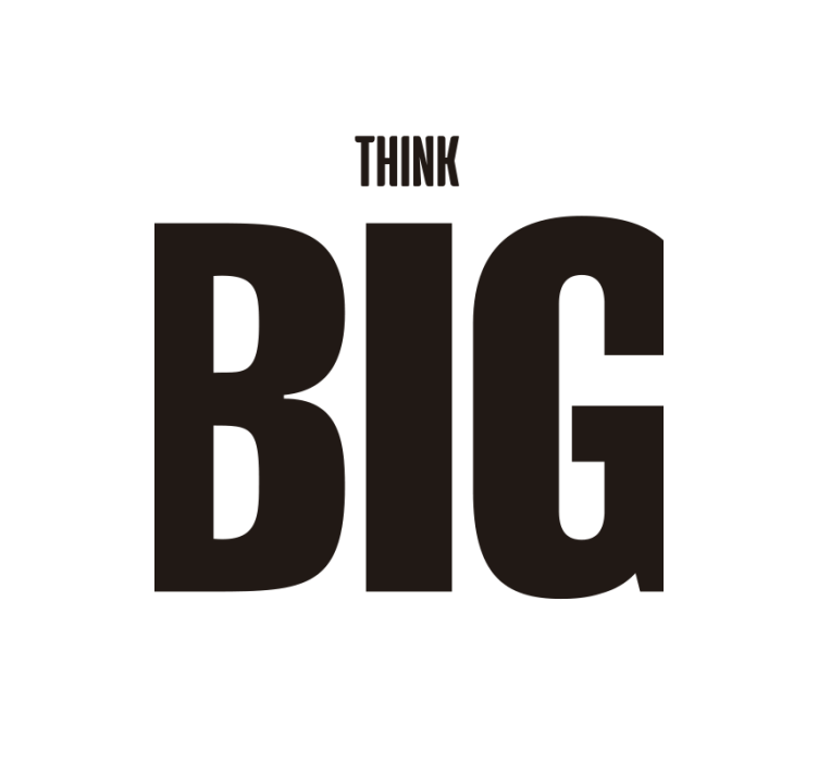 Cortina roller living comedor sueña en grande - TenVinilo